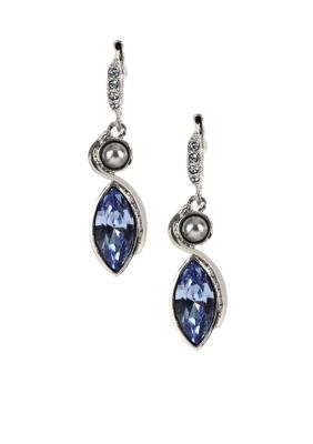Givenchy Sapphire Drop Earrings