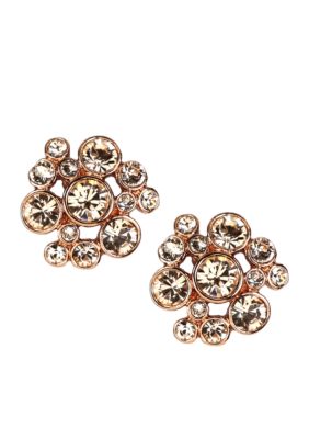 Givenchy Silk Cluster Button Earring