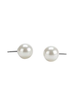 Lauren Ralph Lauren 8mm Simulated Pearl Stud Earring