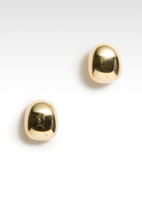 Lauren Ralph Lauren Gold Pillow Stud Earring