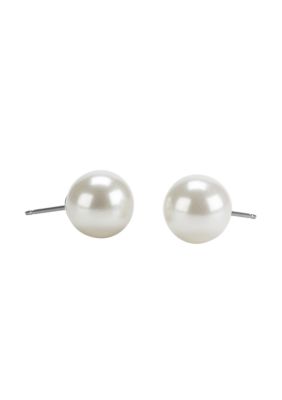 Lauren Ralph Lauren 10mm Pearl Stud Earrings