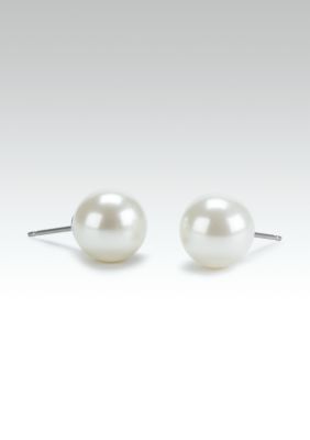 Lauren by Ralph Lauren 10mm Pearl Stud Earrings