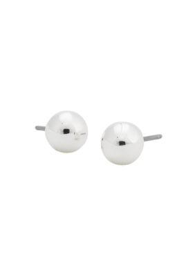 Lauren Ralph Lauren 6mm Silver Bead Stud Earring