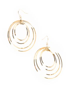 Lauren Ralph Lauren Large Gypsy Hoop Earrings