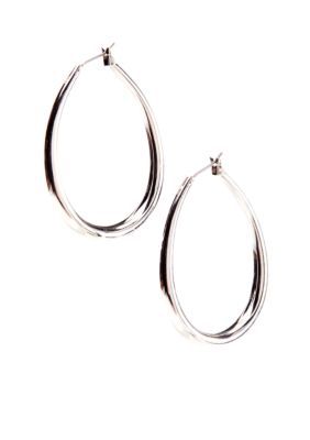 Lauren Ralph Lauren Teardrop Hoop Earrings