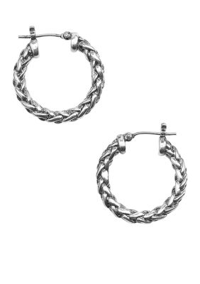 Lauren Ralph Lauren Small Braided Hoop Earring