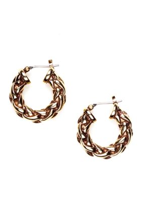 Lauren Ralph Lauren Braided Hoop