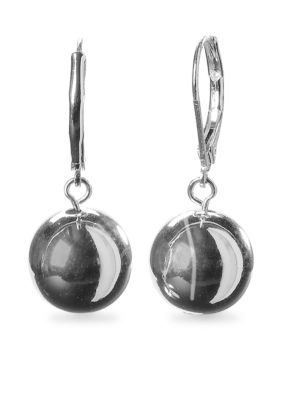 Lauren Ralph Lauren Silver Drop Bead Earring