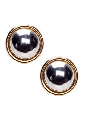 Lauren Ralph Lauren Button Stud Earring