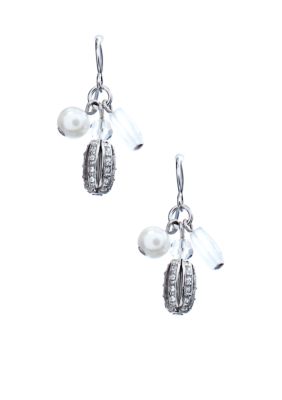 Lauren Ralph Lauren Bead Cluster Drop Earrings