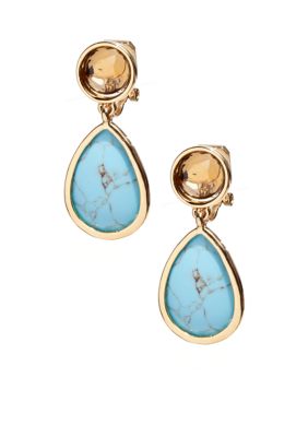 Lauren Ralph Lauren Double Drop Clip Earrings