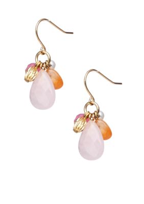Lauren Ralph Lauren Bead Cluster Earrings