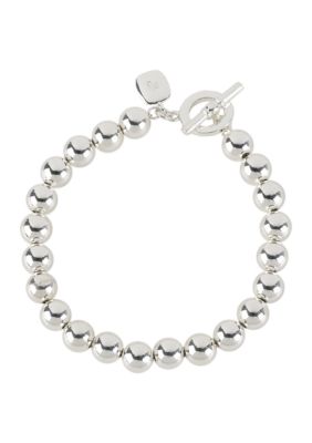 Lauren Ralph Lauren 8mm Beaded Bracelet with Toggle