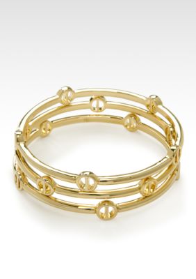 Lauren by Ralph Lauren Bethesda 3 Gold Bangles