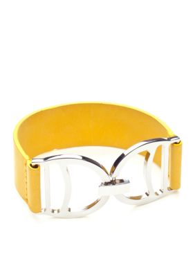 Lauren Ralph Lauren Yellow Suede Bracelet