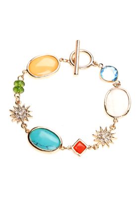Lauren Ralph Lauren Multi-Colored Stone Bracelet