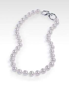 Lauren by Ralph Lauren 10mm Pearl Necklace