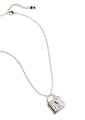 Lauren Ralph Lauren Chain Necklace With Locket Pendant