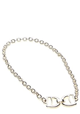 Lauren Ralph Lauren D-Ring Link Necklace
