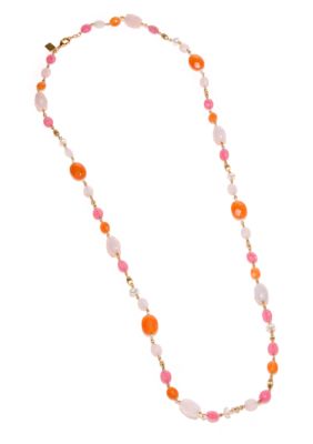 Lauren Ralph Lauren Multi-Bead Link Necklace