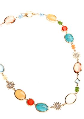 Lauren Ralph Lauren Multi-Colored Stone Necklace
