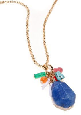 Lauren Ralph Lauren Cluster Pendant Necklace