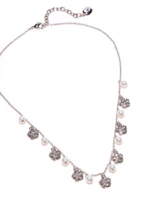Lauren Ralph Lauren Pave Drops Necklace