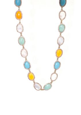 Lauren Ralph Lauren Pave Stone Necklace