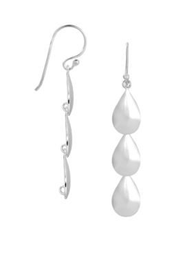 Belk Silverworks Fine Silver Plate Teardrop Earrings
