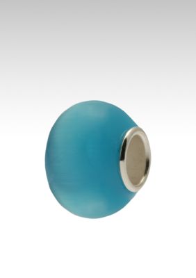 Belk Silverworks Light Blue Cat Eye Originality Bead