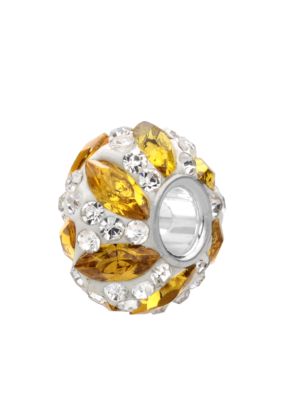 Belk Silverworks Citrine Crystal Originality Bead