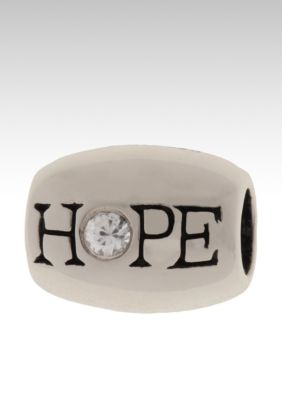 Belk Silverworks Cubic Zirconia Hope Originality Bead