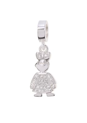 Belk Silverworks April Girl Originality Bead Charm