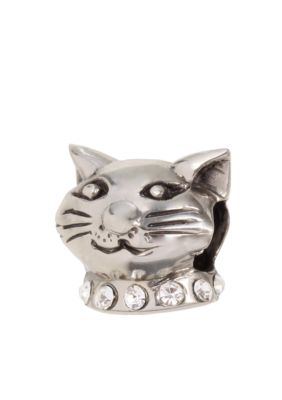 Belk Silverworks Crystal Cat Originality Bead