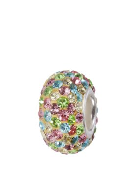 Belk Silverworks Multi Color Crystal Originality Bead