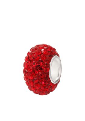 Belk Silverworks Red Crystal Originality Bead