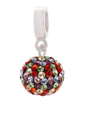 Belk Silverworks Dangling Crystal Originality Charm