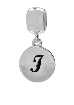Belk Silverworks Round Disc Drop Initial 