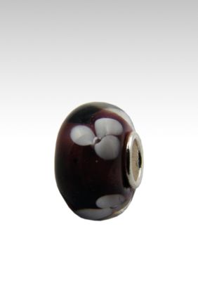 Belk Silverworks White Flowers Originality Bead