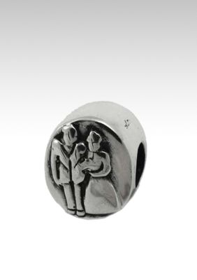Belk Silverworks Oval Wedding Originality Bead