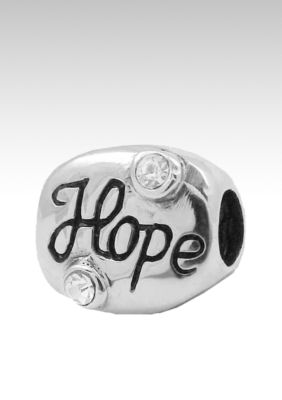 Belk Silverworks Cubic Zirconia Hope Originality Bead
