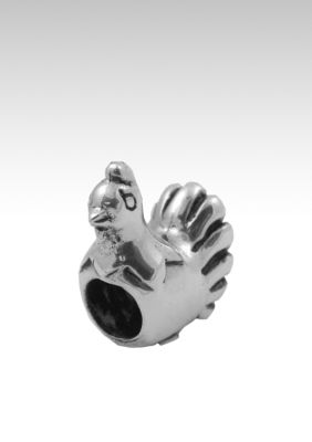 Belk Silverworks Hen Originality Bead