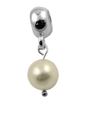 Belk Silverworks Pearl Drop Originality Bead