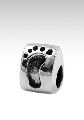 Belk Silverworks Baby Footprint Originality Bead
