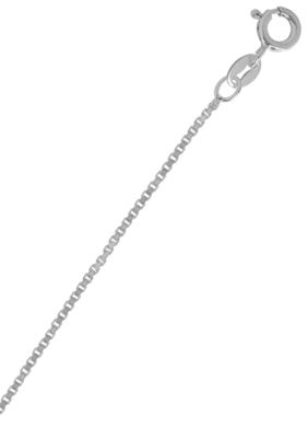 Belk Silverworks Milano Silver Box Chain