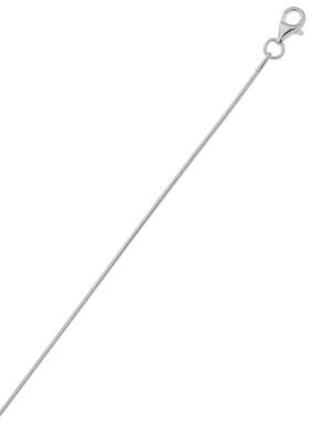 Belk Silverworks Milano Silver 16-Inch Round Snake Chain