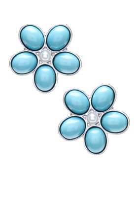 Kim Rogers Spring Blossom Collection Clip Earrings