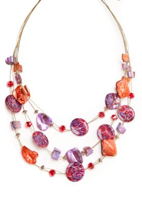 Kim Rogers Ikat Collection Necklace