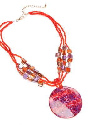 Kim Rogers Ikat Collection Necklace