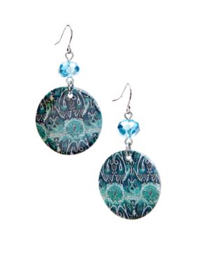Kim Rogers Ikat Collection Earrings